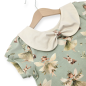 Preview: Set aus Kragenshirt und Shorts, Größe 116, Feen und Häschen